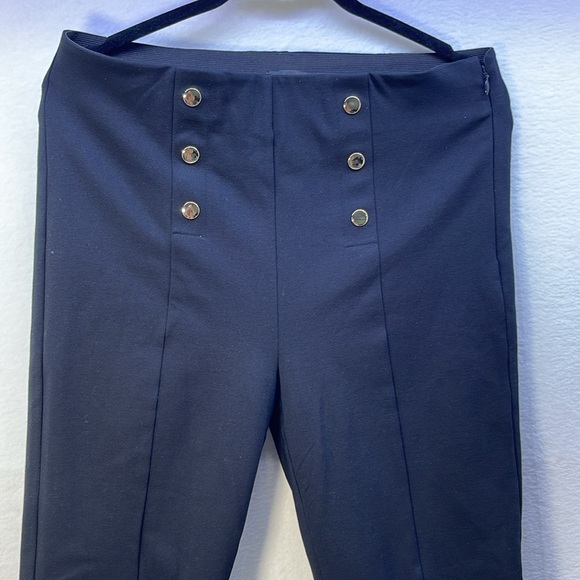 Ann Taylor Factory Black Slacks. - Picture 2 of 15